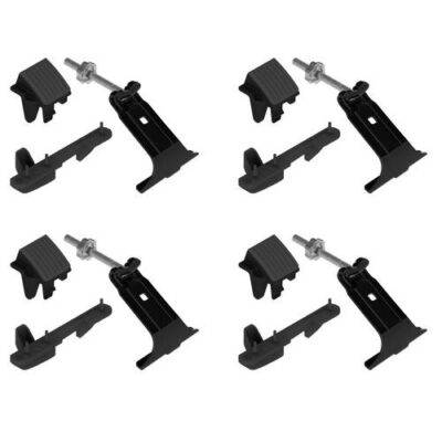 ALL IN POINT CLAMP KIT ΑΚΡΑ (ΠΟΔΙΑ) ΓΙΑ ΜΠΑΡΕΣ SNAP ECOSPORTS K-5 NORDRIVE - 4 TEM. - AIN-148906 LEFKELIS.GR
