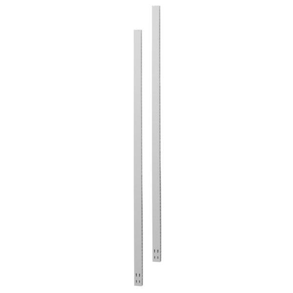 ALL IN POINT ΠΛΑΙΝΕΣ ΚΟΛΩΝΕΣ 210cm ΑΣΗΜΙ ΜΕΤΑΛΛΙΚΕΣ 2ΤΕΜ. ΓΙΑ ΣΤΑΝΤ TYPE J - AIN-168034 LEFKELIS.GR