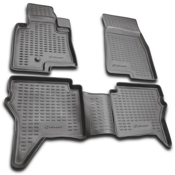 ALL IN POINT ΜΑΡΚΕ ΠΑΤΑΚΙΑ ΣΕ ΣΚΑΦΗ TPE ΛΑΣΤΙΧΟ ΓΙΑ MITSUBISHI PAJERO 3D 11/2006-2019 ΣΕ ΑΝΘΡΑΚΙ ΣΚΟΥΡΟ ΓΚΡΙ ΧΡΩΜΑ NOVLINE - 4 ΤΕΜ. - AIN-141125 iluma.GR