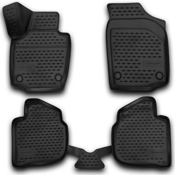 ALL IN POINT ΜΑΡΚΕ ΠΑΤΑΚΙΑ ΣΕ ΣΚΑΦΗ TPE ΛΑΣΤΙΧΟ ΓΙΑ SKODA RAPID 4D 2013+ ΣΕ ΜΑΥΡΟ ΧΡΩΜΑ NOVLINE - 4 ΤΕΜ. - AIN-160679 LEFKELIS.GR