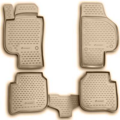 ALL IN POINT ΜΑΡΚΕ ΠΑΤΑΚΙΑ ΣΕ ΣΚΑΦΗ TPE ΛΑΣΤΙΧΟ ΓΙΑ SKODA SUPERB 02/2008-2015  ΣΕ ΜΠΕΖ ΧΡΩΜΑ NOVLINE - 4 ΤΕΜ. - AIN-160684 LEFKELIS.GR