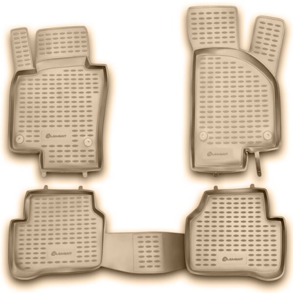 ALL IN POINT ΜΑΡΚΕ ΠΑΤΑΚΙΑ ΣΕ ΣΚΑΦΗ TPE ΛΑΣΤΙΧΟ ΓΙΑ VW PASSAT B6 09/2005-2010 ΣΕ ΜΠΕΖ ΧΡΩΜΑ NOVLINE - 4 ΤΕΜ. - AIN-160702 LEFKELIS.GR
