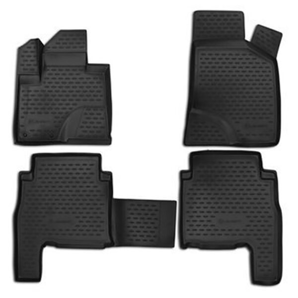ALL IN POINT ΜΑΡΚΕ ΠΑΤΑΚΙΑ ΣΕ ΣΚΑΦΗ TPE ΛΑΣΤΙΧΟ ΓΙΑ HYUNDAI SANTA FE 5D 2007-2012 ΣΕ ΜΑΥΡΟ ΧΡΩΜΑ NOVLINE - 4 ΤΕΜ. - AIN-162775 LEFKELIS.GR