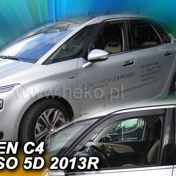 ALL IN POINT ΑΝΕΜΟΘΡΑΥΣΤΕΣ ΓΙΑ CITROEN C4 PICASSO / GRAND MK2 5D 2013-2020 ΖΕΥΓΑΡΙ ΑΠΟ ΕΥΚΑΜΠΤΟ ΦΙΜΕ ΠΛΑΣΤΙΚΟ HEKO - 2 ΤΕΜ. - AIN-149344 iluma.GR