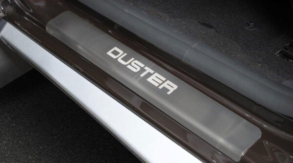 RENAULT DUSTER 2010-2018 ΜΑΡΣΠΙΕ ΕΣΩΤΕΡΙΚΑ ΧΡΩΜΙΟ ΑΥΤΟΚΟΛΛΗΤΑ 4ΤΕΜ. - Image 2