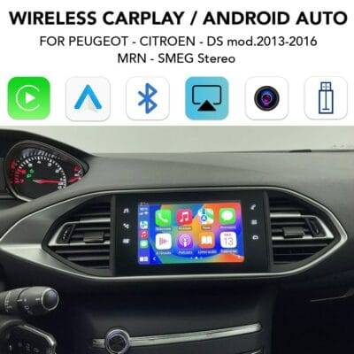 AIN-98595 - Digital iQ - DIGITAL IQ PG 256 CPAA (CARPLAY / ANDROID AUTO BOX for  PEUGEOT - CITROEN - DS mod. 2013-2016) - ALL IN POINT - LEFKELIS.GR