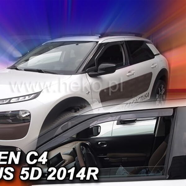 ALL IN POINT ΑΝΕΜΟΘΡΑΥΣΤΕΣ ΓΙΑ CITROEN C4 CACTUS 5D 2014-2018 ΖΕΥΓΑΡΙ ΑΠΟ ΕΥΚΑΜΠΤΟ ΦΙΜΕ ΠΛΑΣΤΙΚΟ HEKO - 2 ΤΕΜ. - AIN-149345 iluma.GR