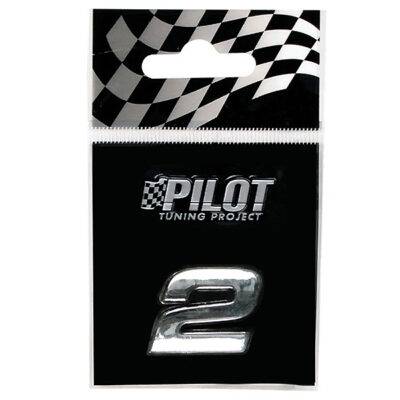 ALL IN POINT ΑΥΤΟΚΟΛΛΗΤΟ ΑΡΙΘΜΟΣ 3D TYPE-1 (2) 18mm - AIN-3941 LEFKELIS.GR