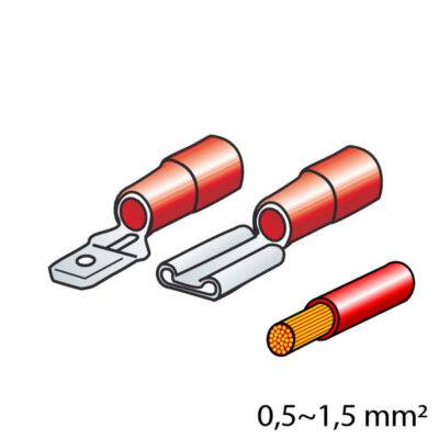 ALL IN POINT ΦΙΣΑΚΙΑ 6.3 x 0.8mm (40τμχ.) - AIN-5570 LEFKELIS.GR