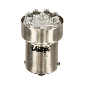 ALL IN POINT ΛΑΜΠΑ ΜΟΝΟΠΟΛΙΚΗ 11LED ΚΟΚΚΙΝΟ ΧΡΩΜΑ 12V - AIN-6228 LEFKELIS.GR