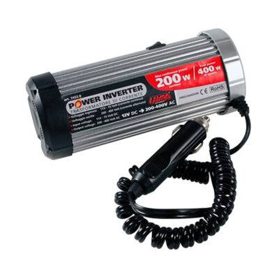 ALL IN POINT POWER INVERTER 200 ΜΕΤΑΤΡΟΠΕΑΣ 12V > 220V MAX POWER 200W - PEAK POWER 400W - AIN-7759 LEFKELIS.GR