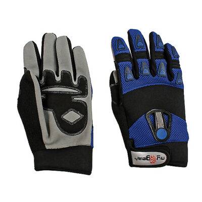 ALL IN POINT ΓΑΝΤΙΑ ΠΟΔΗΛΑΤΟΥ OFF ROAD - Size: Medium (M) (ΜΑΥΡΟ/ΓΚΡΙ/ΜΠΛΕ) - AIN-7933 LEFKELIS.GR