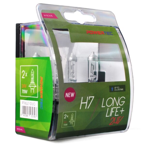 ALL IN POINT H7 24V 70W PX26d POWERTEC LONG LIFE ΑΛΟΓΟΝΟΥ BLISTER 2ΤΕΜ. M-TECH - AIN-160876 LEFKELIS.GR