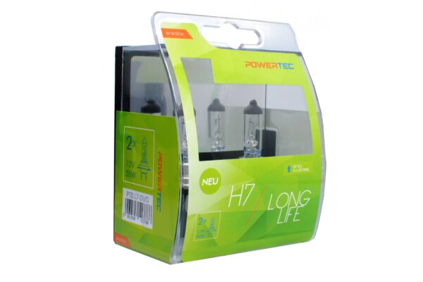 ALL IN POINT H7 12V 55W PX26d POWERTEC LONG LIFE ΑΛΟΓΟΝΟΥ 2ΤΕΜ. - AIN-141407 iluma.GR