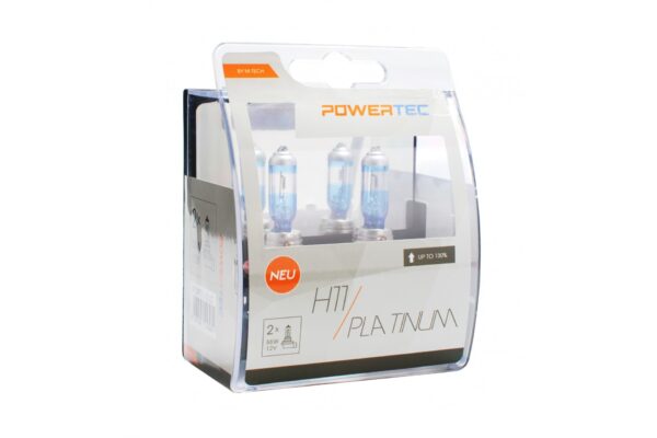 ALL IN POINT H11 12V 55W 3.250K +130% PGJ19-2 POWERTECK PLATINUM 2ΤΕΜ. M-TECH - AIN-149508 LEFKELIS.GR