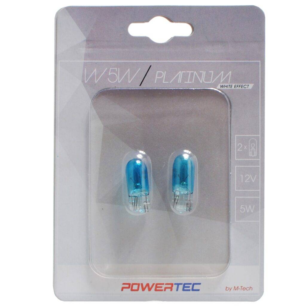 ALL IN POINT T10 W5W 12V 5W W2.1x9.5d 130% POWERTEC PLATINUM 2ΤΕΜ. M-TECH - AIN-141408 LEFKELIS.GR
