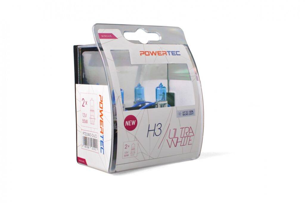 ALL IN POINT H3 12V 55W PK22s POWERTEC ULTRA WHITE 2ΤΕΜ. M-TECH - AIN-152566 LEFKELIS.GR