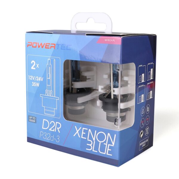 D2R 12V 35W P32d-3 6.500K POWERTEC XENON BLUE 2ΤΕΜ. M-TECH - Image 2