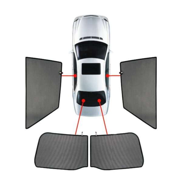 ALL IN POINT ΚΟΥΡΤΙΝΑΚΙΑ ΜΑΡΚΕ CAR SHADES ΓΙΑ VW GOLF (MK8) 5D 2020+ - 4 ΤΕΜ. - AIN-170798 iluma.GR