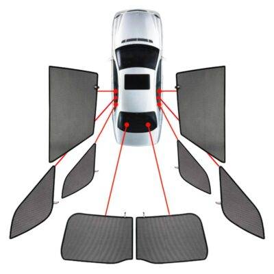 ALL IN POINT ΚΟΥΡΤΙΝΑΚΙΑ ΜΑΡΚΕ CAR SHADES ΓΙΑ MERCEDES GLE W167 5D 2019+ - 8 ΤΕΜ. - AIN-170782 LEFKELIS.GR