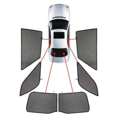 ALL IN POINT ΚΟΥΡΤΙΝΑΚΙΑ ΜΑΡΚΕ CAR SHADES ΓΙΑ SEAT IBIZA 5D 2008+ - 6 ΤΕΜ. - AIN-160987 LEFKELIS.GR