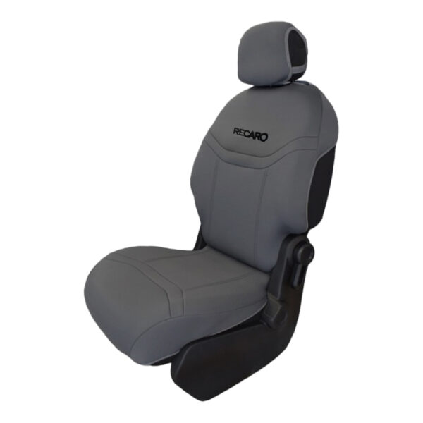 ALL IN POINT ΗΜΙΚΑΛΥΜΜΑΤΑ ΚΑΘΙΣΜΑΤΩΝ BUCKET RECARO ΓΚΡΙ ΜΕ ΥΠΟΔΟΧΗ ΠΡΟΣΚΕΦΑΛΟΥ ΜΕ VELCRO ΚΑΙ ΠΡΟΣΚΕΦΑΛΑ 2ΤΕΜ. - AIN-154598 LEFKELIS.GR