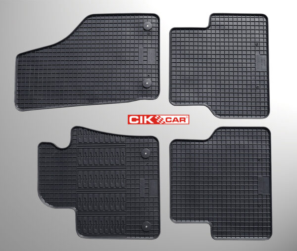 ΜΑΡΚΕ ΠΑΤΑΚΙΑ ΣΕ ΣΚΑΦΗ ΛΑΣΤΙΧΟ ΓΙΑ AUDI Q3 2011-2018 ΣΕ ΜΑΥΡΟ ΧΡΩΜΑ ΜΕ ΚΟΥΜΠΩΜΑΤΑ CIK - 4 ΤΕΜ. - Image 2