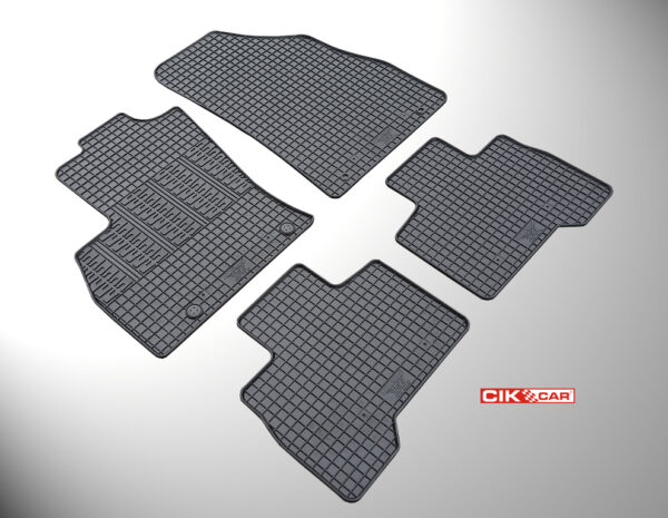 ALL IN POINT ΜΑΡΚΕ ΠΑΤΑΚΙΑ ΣΕ ΣΚΑΦΗ ΛΑΣΤΙΧΟ ΓΙΑ CITROEN NEMO MULTISPACE / PEUGEOT BIPPER TEPEE / FIAT QUBO 2008+ ΣΕ ΜΑΥΡΟ ΧΡΩΜΑ ΜΕ ΚΟΥΜΠΩΜΑΤΑ CIK - 4 ΤΕΜ. - AIN-163659 LEFKELIS.GR