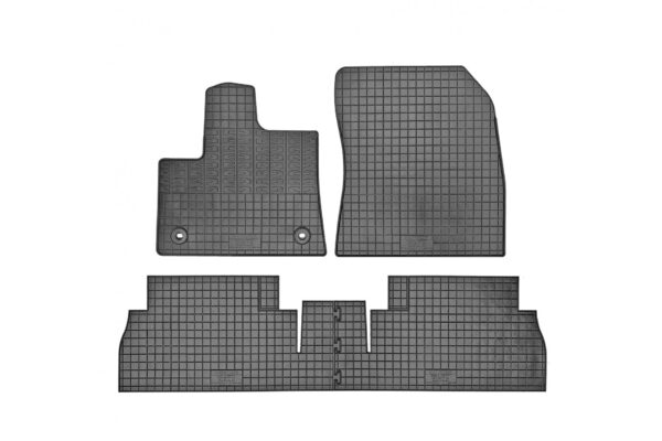 ALL IN POINT ΜΑΡΚΕ ΠΑΤΑΚΙΑ ΣΕ ΣΚΑΦΗ ΛΑΣΤΙΧΟ ΓΙΑ CITROEN BERLINGO 5ΘΕΣΙΟ 2018+ / OPEL COMBO E 5ΘΕΣΙΟ 2018+ / PEUGEOT RIFTER 5ΘΕΣΙΟ 2018+ ΣΕ ΜΑΥΡΟ ΧΡΩΜΑ ΜΕ ΣΤΡΟΓΓΥΛΑ ΚΟΥΜΠΩΜΑΤΑ CIK - 4 ΤΕΜ. - AIN-151099 LEFKELIS.GR