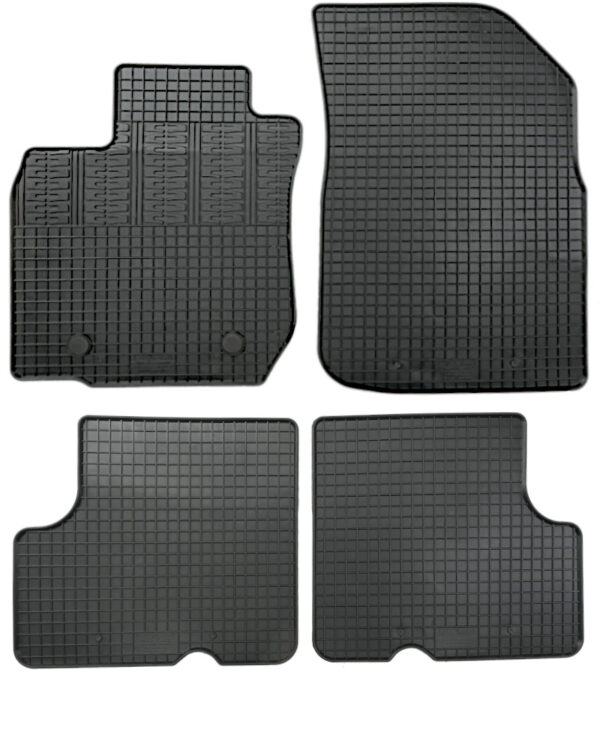 ALL IN POINT ΜΑΡΚΕ ΠΑΤΑΚΙΑ ΣΕ ΣΚΑΦΗ ΛΑΣΤΙΧΟ ΓΙΑ DACIA DUSTER 2X4 2010-2018 ΣΕ ΜΑΥΡΟ ΧΡΩΜΑ ΜΕ ΚΟΥΜΠΩΜΑΤΑ CIK - 4 ΤΕΜ. - AIN-142796 iluma.GR