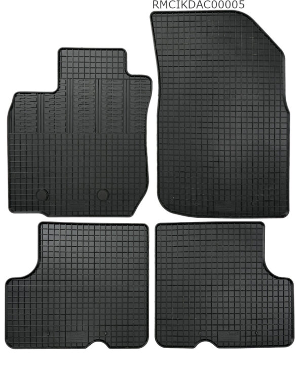 ALL IN POINT ΜΑΡΚΕ ΠΑΤΑΚΙΑ ΣΕ ΣΚΑΦΗ ΛΑΣΤΙΧΟ ΓΙΑ DACIA DUSTER 4X4 2010-2018 ΣΕ ΜΑΥΡΟ ΧΡΩΜΑ ΜΕ ΚΟΥΜΠΩΜΑΤΑ CIK - 4 ΤΕΜ. - AIN-142797 iluma.GR