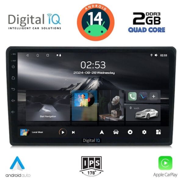 AIN-128732 - Digital iQ - DIGITAL IQ RSB 1699_CPA (10inc) MULTIMEDIA TABLET for TOYOTA AURIS mod. 2013-2015 - ALL IN POINT - LEFKELIS.GR