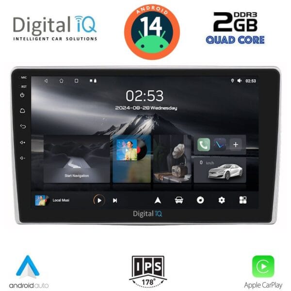 AIN-117105 - Digital iQ - DIGITAL IQ RSB 1028_CPA (9inc) MULTIMEDIA TABLET for ALFA ROMEO MITO mod. 2008-2018 - ALL IN POINT - LEFKELIS.GR