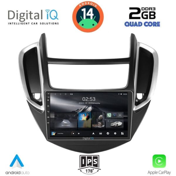 AIN-130589 - Digital iQ - DIGITAL IQ RSB 1080_CPA (9inc) MULTIMEDIA TABLET for CHEVROLET TRAX mod. 2014-2022 - ALL IN POINT - LEFKELIS.GR