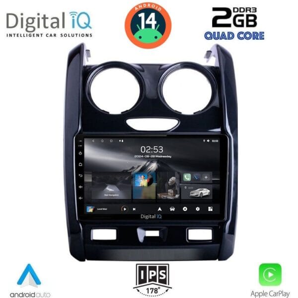 AIN-117406 - Digital iQ - DIGITAL IQ RSB 1103_CPA (9inc) MULTIMEDIA TABLET for DACIA DUSTER mod. 2012-2019 - ALL IN POINT - LEFKELIS.GR