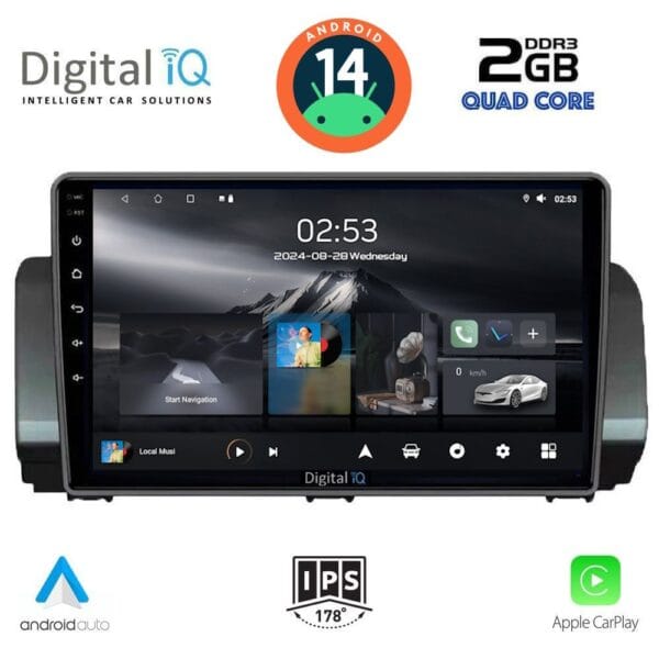 AIN-117157 - Digital iQ - DIGITAL IQ RSB 1109_CPA (9inc) MULTIMEDIA TABLET for DACIA LOGAN - SANDERO - JOGGER mod. 2020> - ALL IN POINT - LEFKELIS.GR