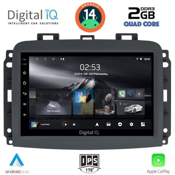 AIN-117449 - Digital iQ - DIGITAL IQ RSB 1132_CPA (10inc) MULTIMEDIA TABLET for FIAT 500L mod. 2012> - ALL IN POINT - LEFKELIS.GR