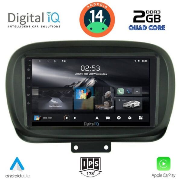 AIN-117368 - Digital iQ - DIGITAL IQ RSB 1134_CPA (9inc) MULTIMEDIA TABLET for FIAT 500Χ mod. 2014> - ALL IN POINT - LEFKELIS.GR