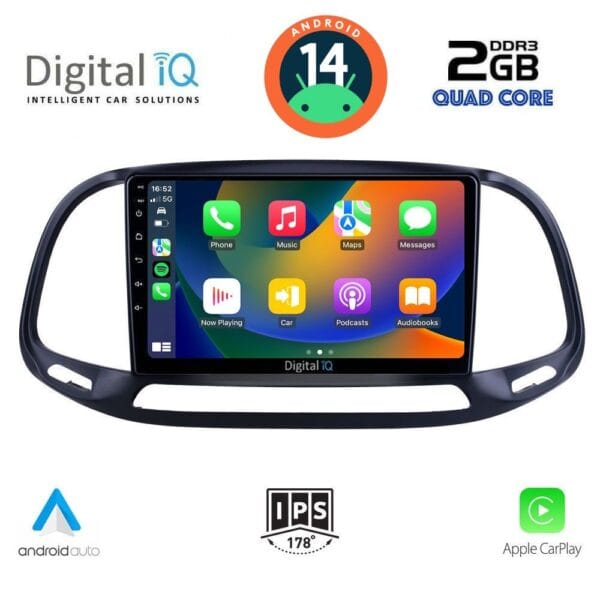 DIGITAL IQ RSB 1138_CPA (9inc) MULTEMDIA MULTIMEDIA TABLET for FIAT DOBLO – OPEL COMBO mod. 2015-2018 - Image 2