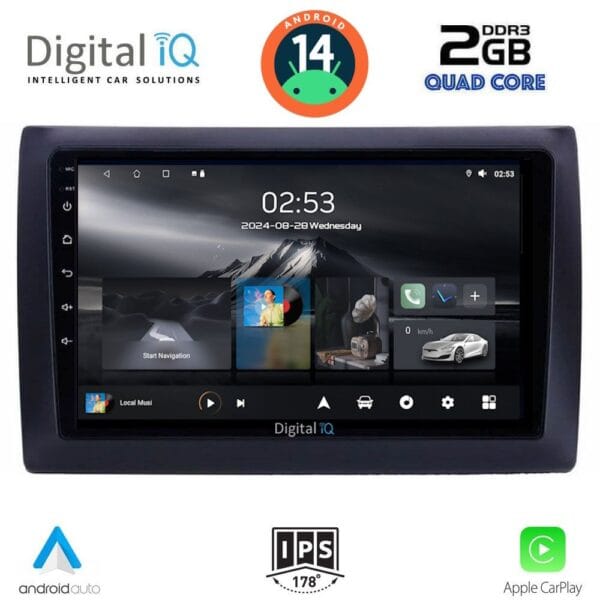 AIN-117099 - Digital iQ - DIGITAL IQ RSB 1145_CPA (9inc) MULTIMEDIA TABLET for FIAT STILO mod. 2001-2007 - ALL IN POINT - LEFKELIS.GR
