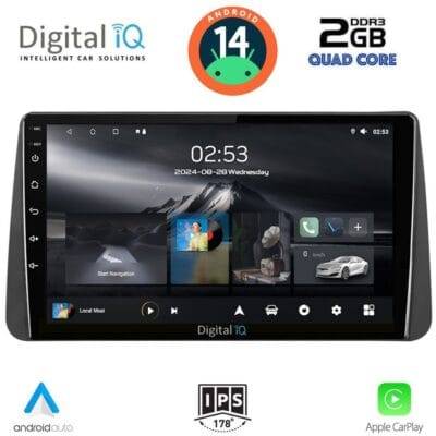 AIN-117093 - Digital iQ - DIGITAL IQ RSB 1149_CPA DASH (9inc) MULTIMEDIA TABLET for FIAT TIPO mod. 2018-2023 - ALL IN POINT - LEFKELIS.GR