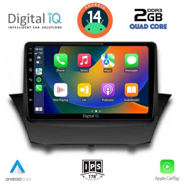 DIGITAL IQ RSB 1154_CPA (9inc) MULTIMEDIA TABLET for FORD FIESTA mod. 2008-2017 - Image 2