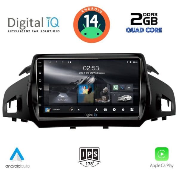 AIN-117300 - Digital iQ - DIGITAL IQ RSB 1160_CPA (9inc) MULTIMEDIA TABLET for FORD KUGA mod. 2013-2019 – CMAX mod. 2011> - ALL IN POINT - LEFKELIS.GR