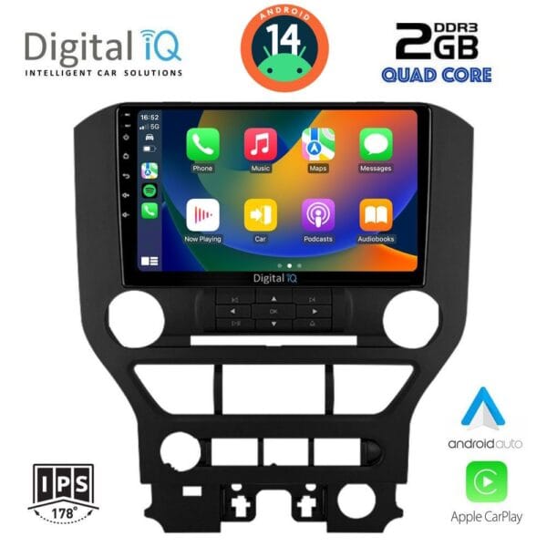 DIGITAL IQ RSB 1166_CPA (9inc) MULTIMEDIA TABLET for FORD MUSTANG mod. 2015-2020 - Image 2