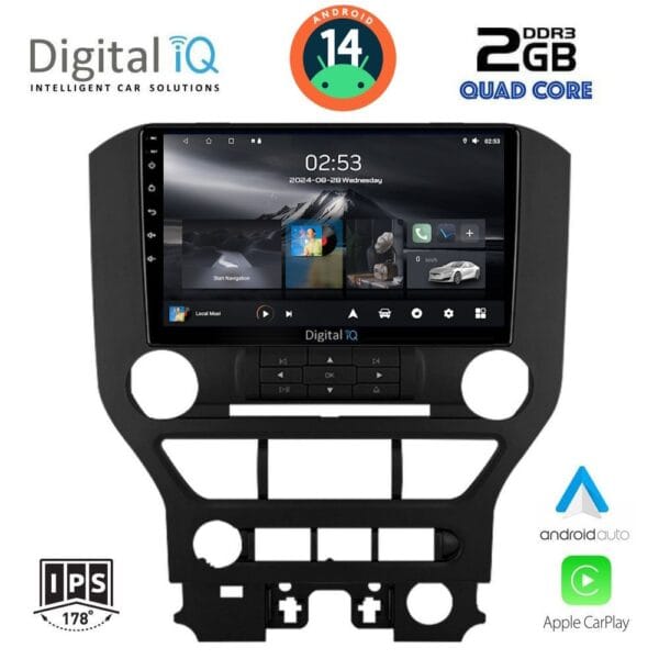 AIN-117288 - Digital iQ - DIGITAL IQ RSB 1166_CPA (9inc) MULTIMEDIA TABLET for FORD MUSTANG mod. 2015-2020 - ALL IN POINT - LEFKELIS.GR