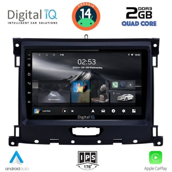 AIN-117407 - Digital iQ - DIGITAL IQ RSB 1173_CPA (9inc) MULTIMEDIA TABLET for FORD RANGER mod. 2018> - ALL IN POINT - LEFKELIS.GR