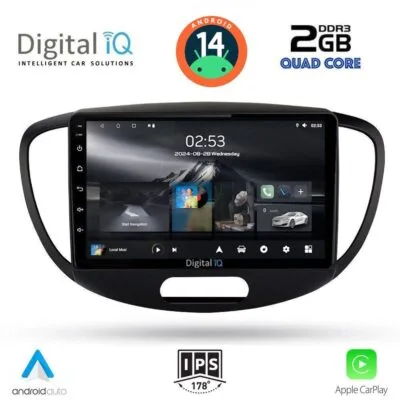 AIN-117223 - Digital iQ - DIGITAL IQ RSB 1223_CPA (9inc) MULTIMEDIA TABLET for HYUNDAI i10 mod. 2008-2013 - ALL IN POINT - LEFKELIS.GR