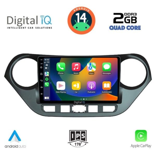 DIGITAL IQ RSB 1224_CPA (9inc) MULTIMEDIA TABLET for HYUNDAI i10 mod. 2014-2020 - Image 2
