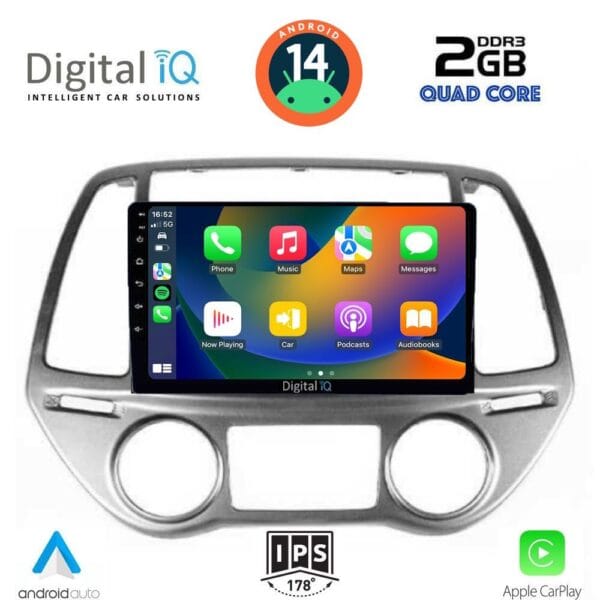 DIGITAL IQ RSB 1227_CPA CLIMA (9inc) MULTIMEDIA TABLET for HYUNDAI i20 mod. 2008-2012 - Image 2