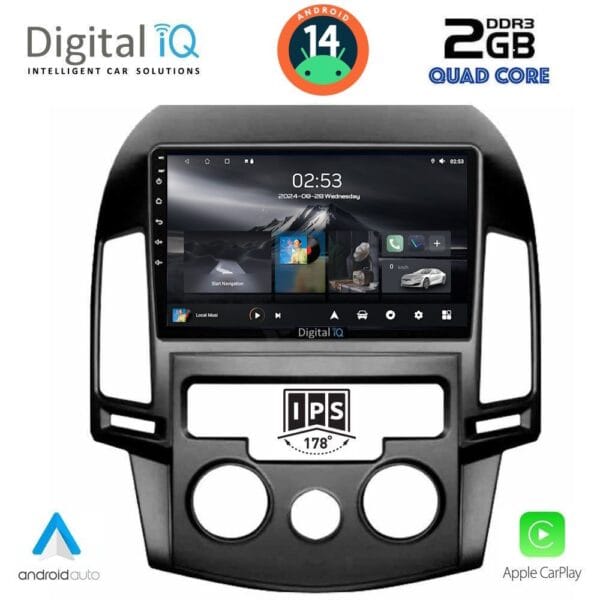 AIN-117211 - Digital iQ - DIGITAL IQ RSB 1231_CPA A/C (9inc) MULTIMEDIA TABLET for HYUNDAI i30 mod. 2007-2012 - ALL IN POINT - LEFKELIS.GR